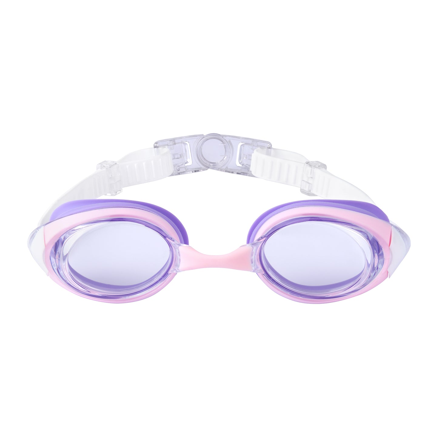 Anteojos Natación Click Blanco Rosado