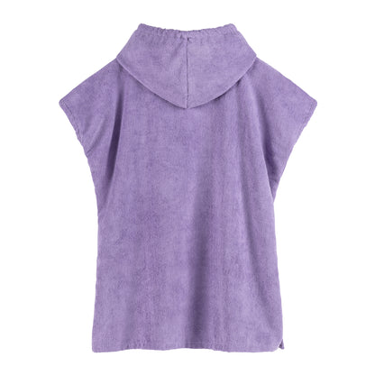 Poncho Toalla Morado