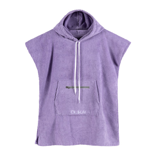 Poncho Toalla Morado