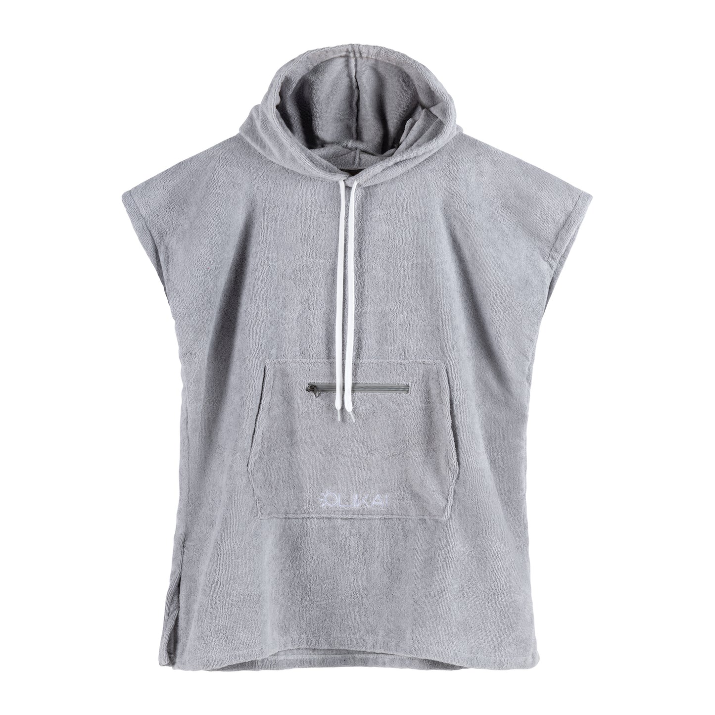 Poncho Toalla Gris